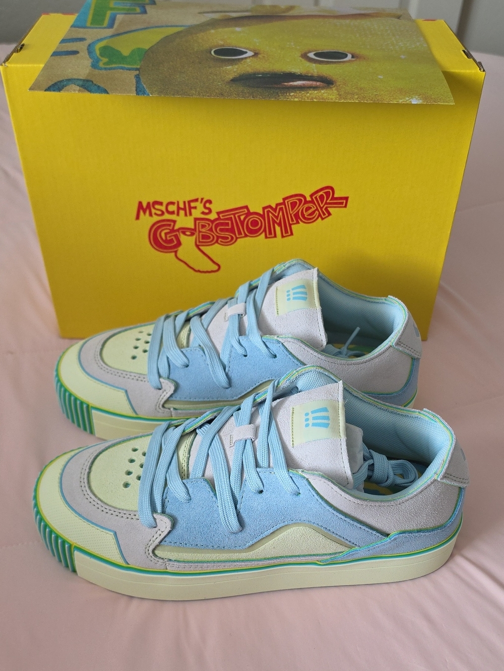 MSCHF'S GOBSTOMPER Low-Top Sneakers, Men's Size 10